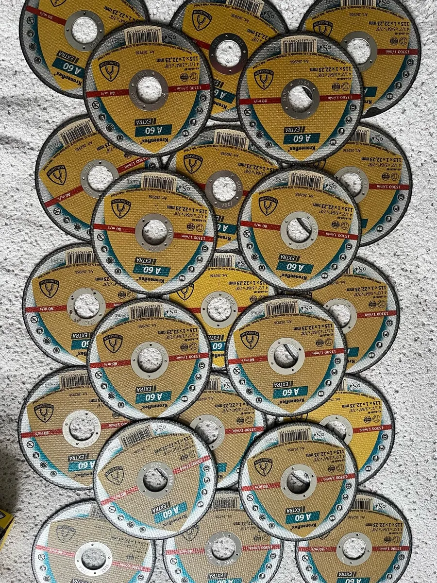 23 New kingspor metal slitting discs - Image 1