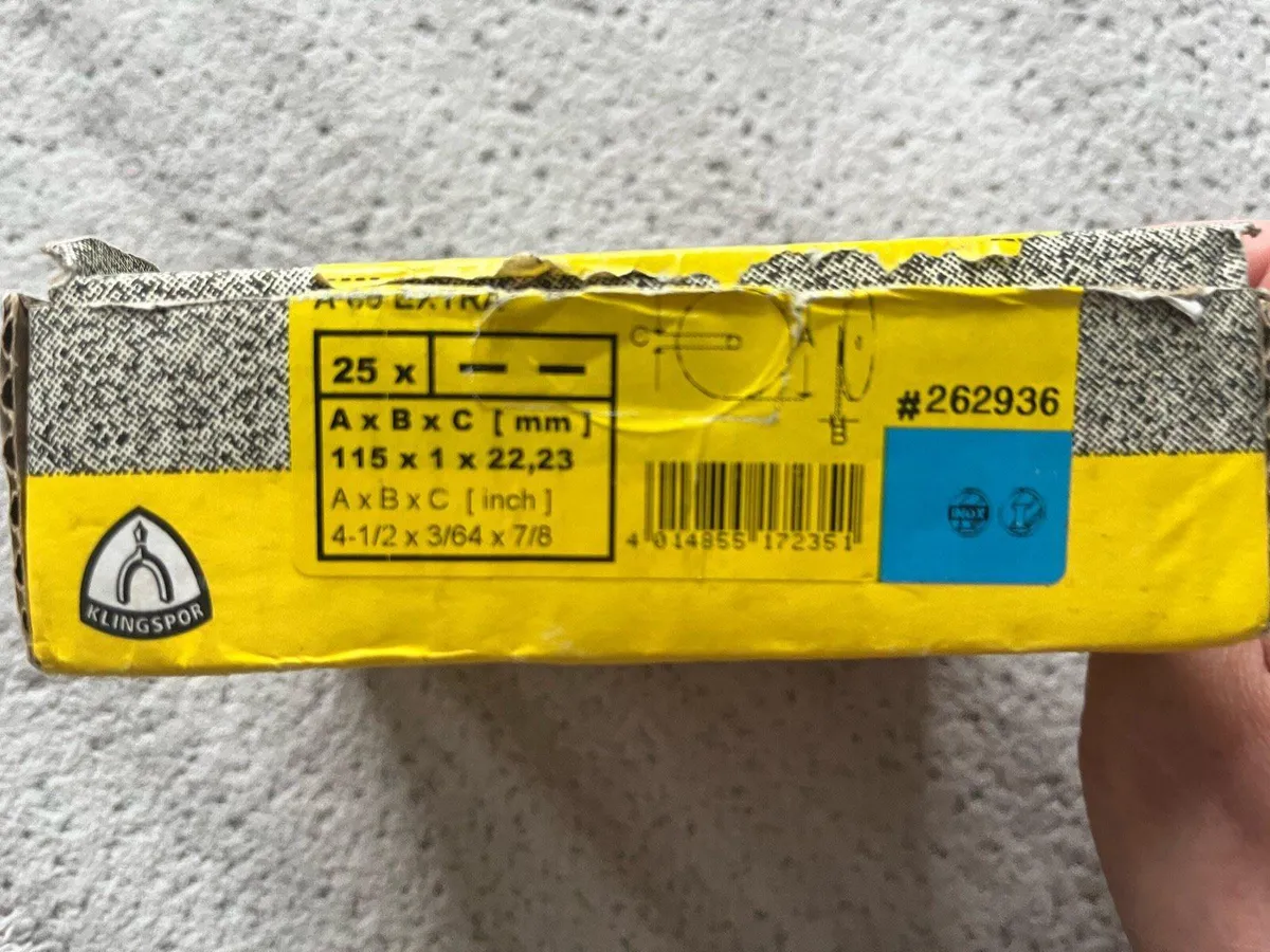 23 New kingspor metal slitting discs - Image 4