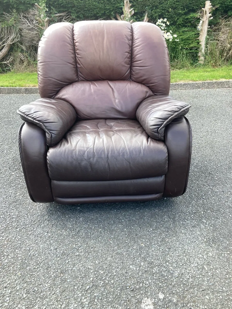 Leather Recliner Chair - Image 1