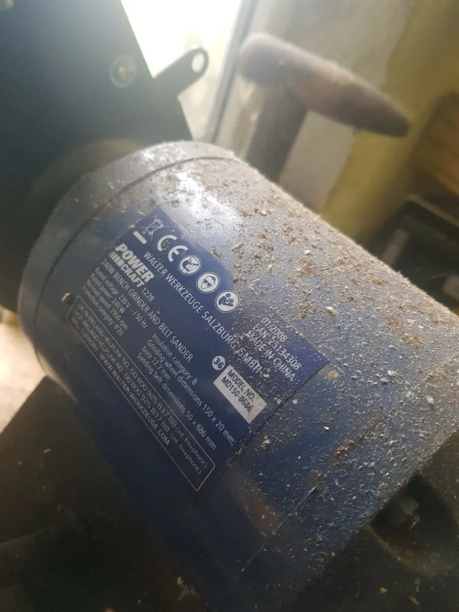 240w bench grinder and sander - Image 2