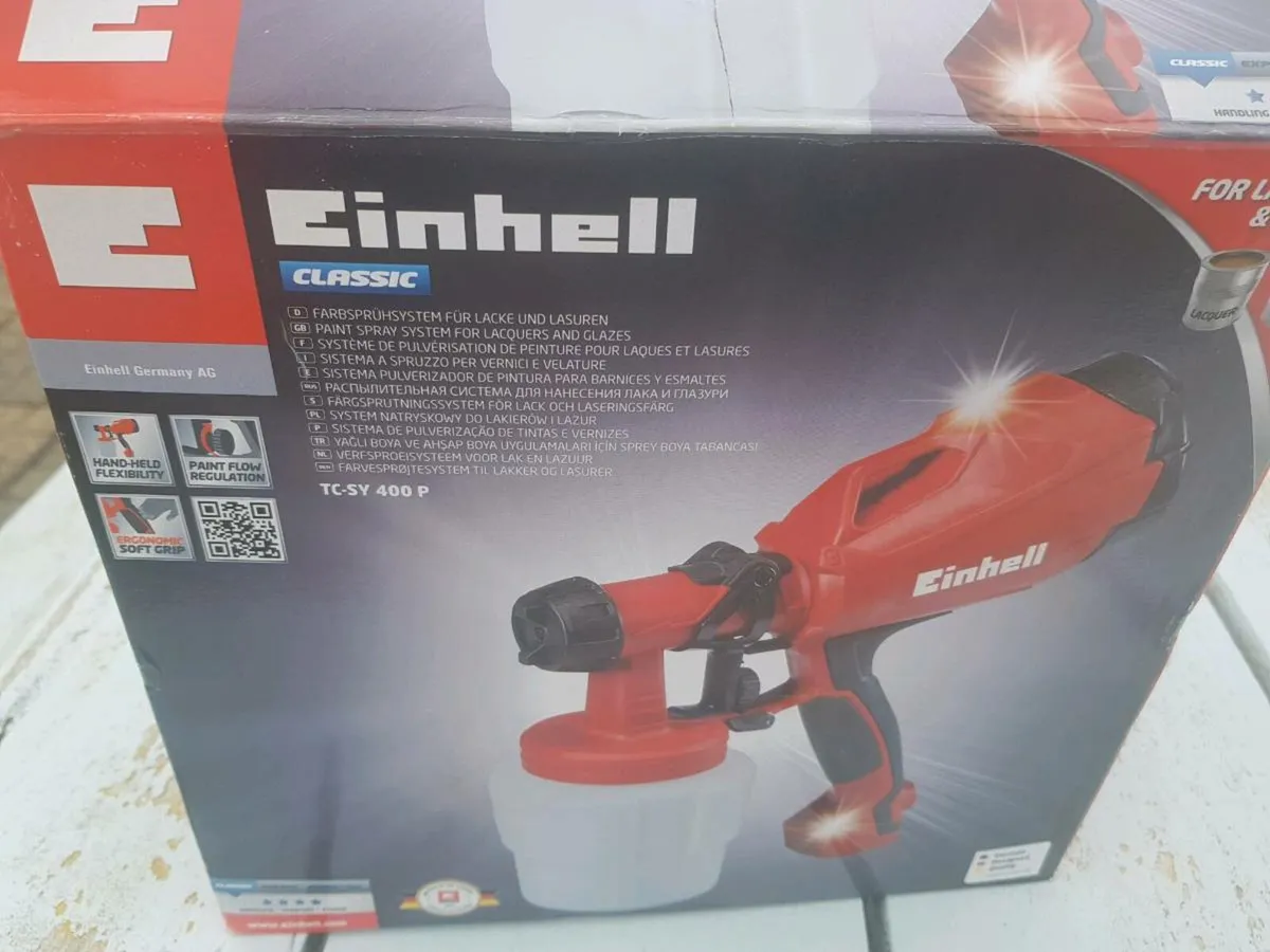 Einhell paint sprayer - Image 1