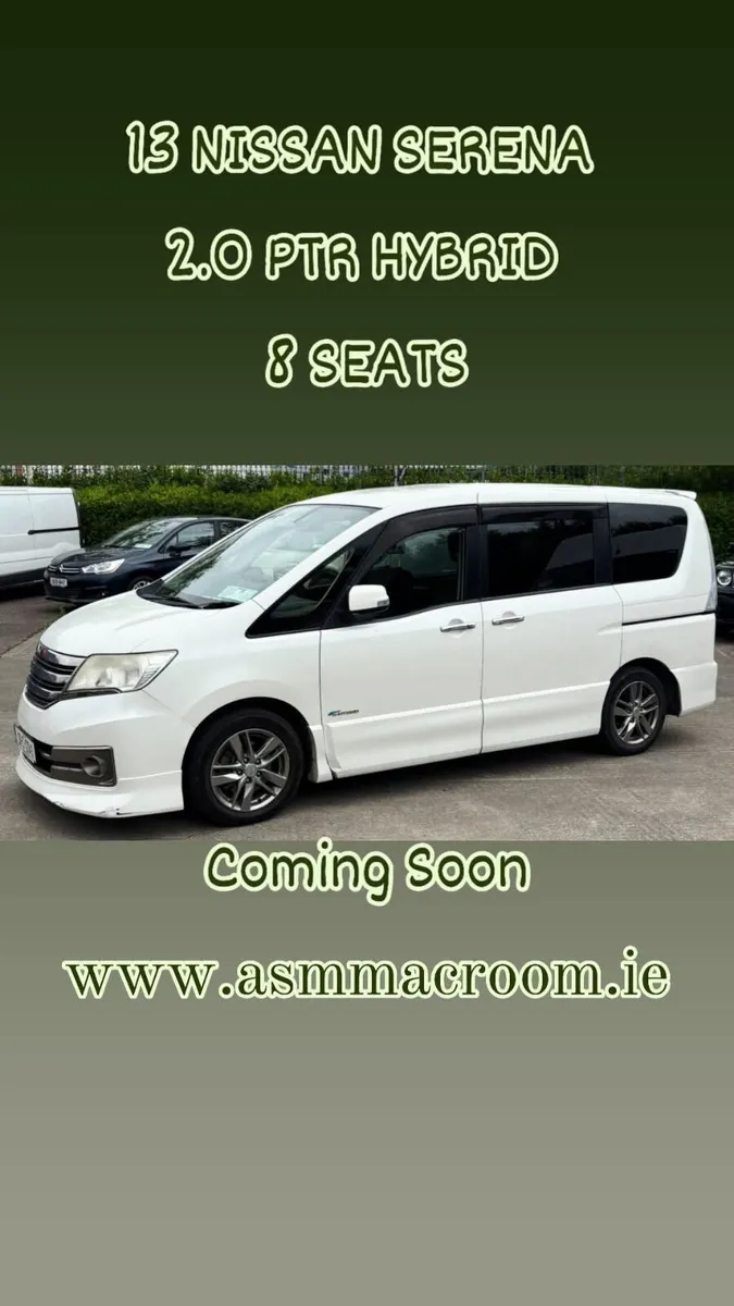 Nissan Serena Hybrid 8 seats
