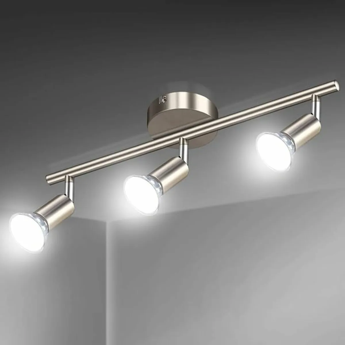 LED Ceiling Light Rotatable 3Way Modern Cool White - Image 4