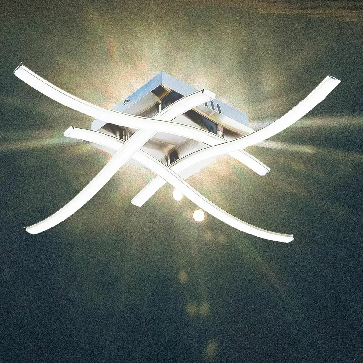 LED Ceiling Light, Elegant Design Cool White - Image 1