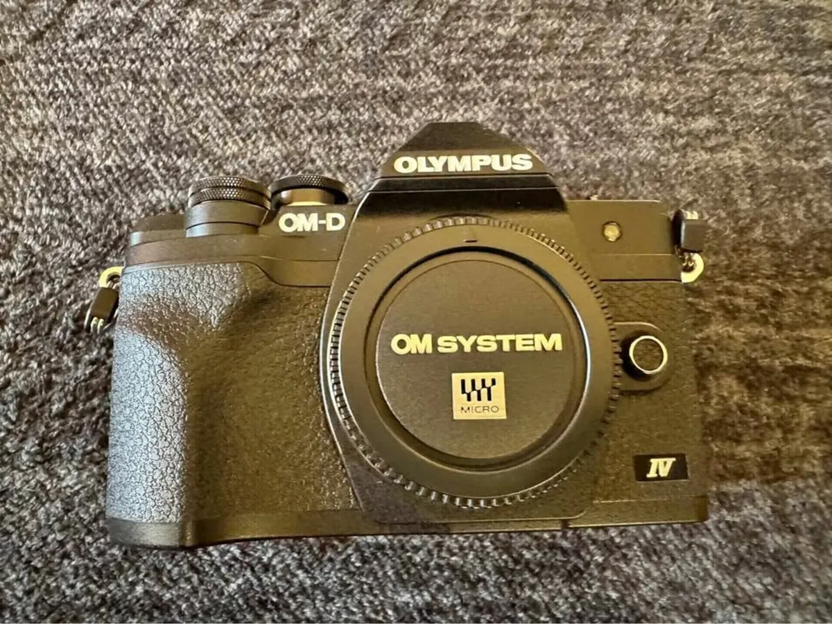 OM System OLYMPUS OM-D E-M10 Mark IV Silver Camera - Image 3