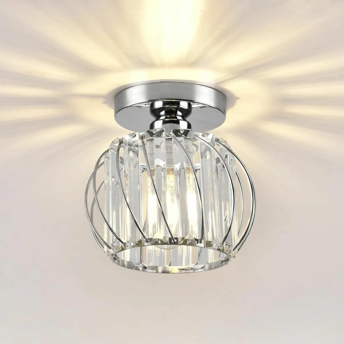 Chandelier Crystals Ceiling Lighting Living Room - Image 2