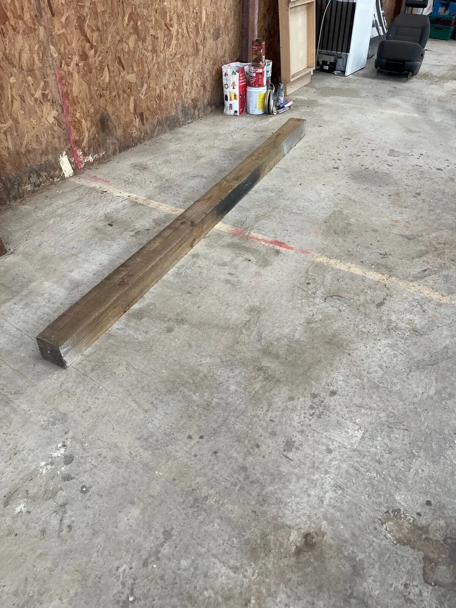Pitch pine beam - Image 1