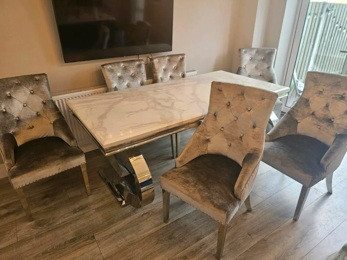 Arianna 2M, Grey dining set - Image 3