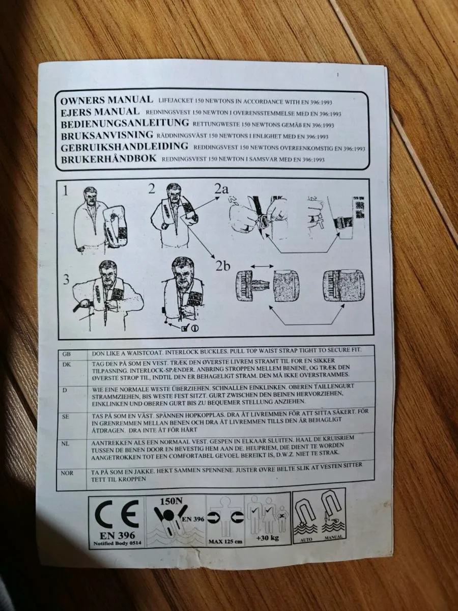 Lifejacket Parmaris 150N - Image 2