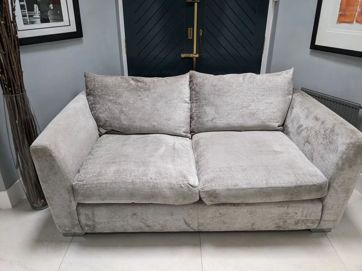 Sofa & Swivel Armchair - Image 1