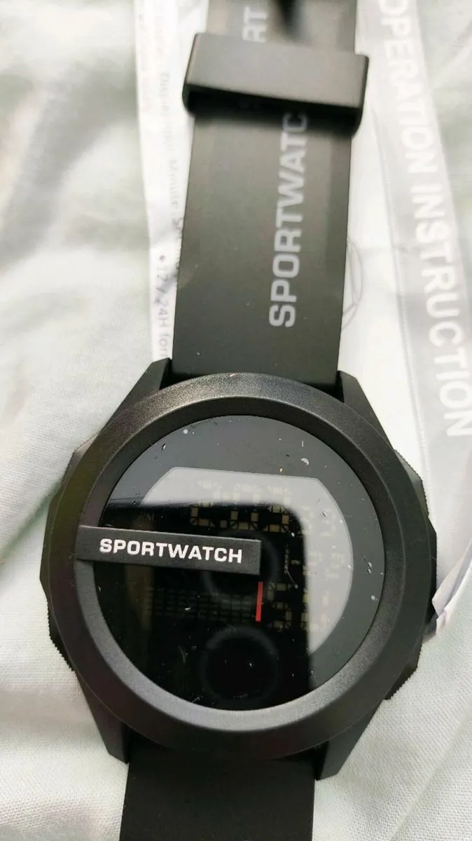 Men's Black Waterproof LED Digital Sports Watch - Image 4
