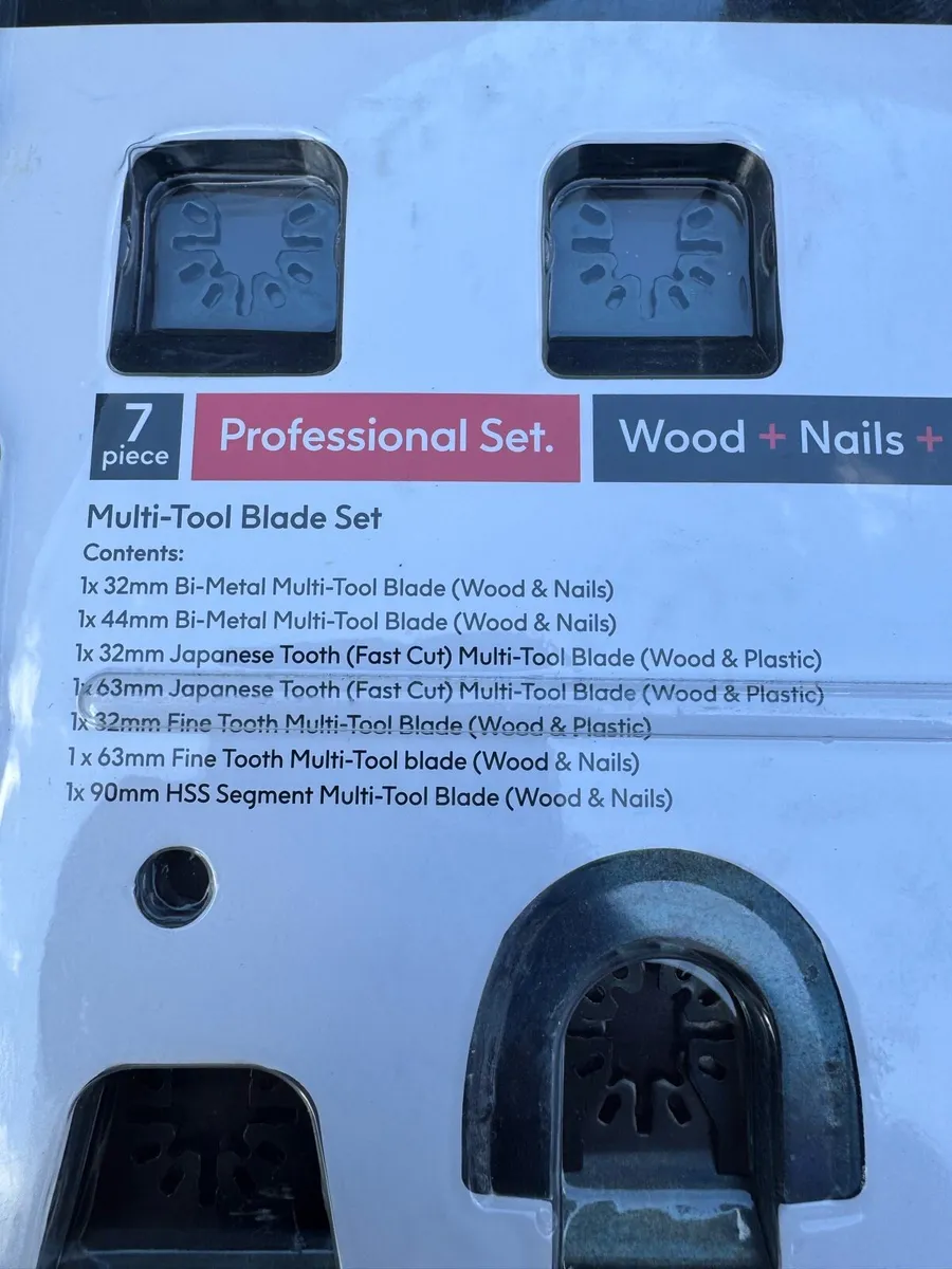 Multi -tool blade set - Image 4