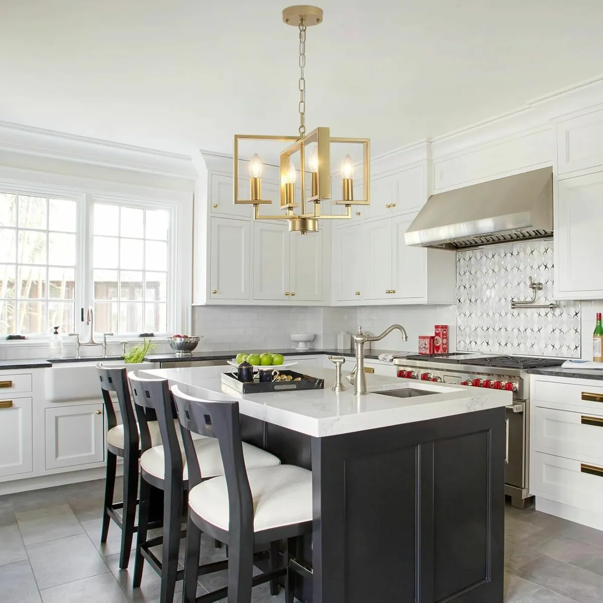 Modern Chandeliers Ceiling Light Gold Living Room - Image 3