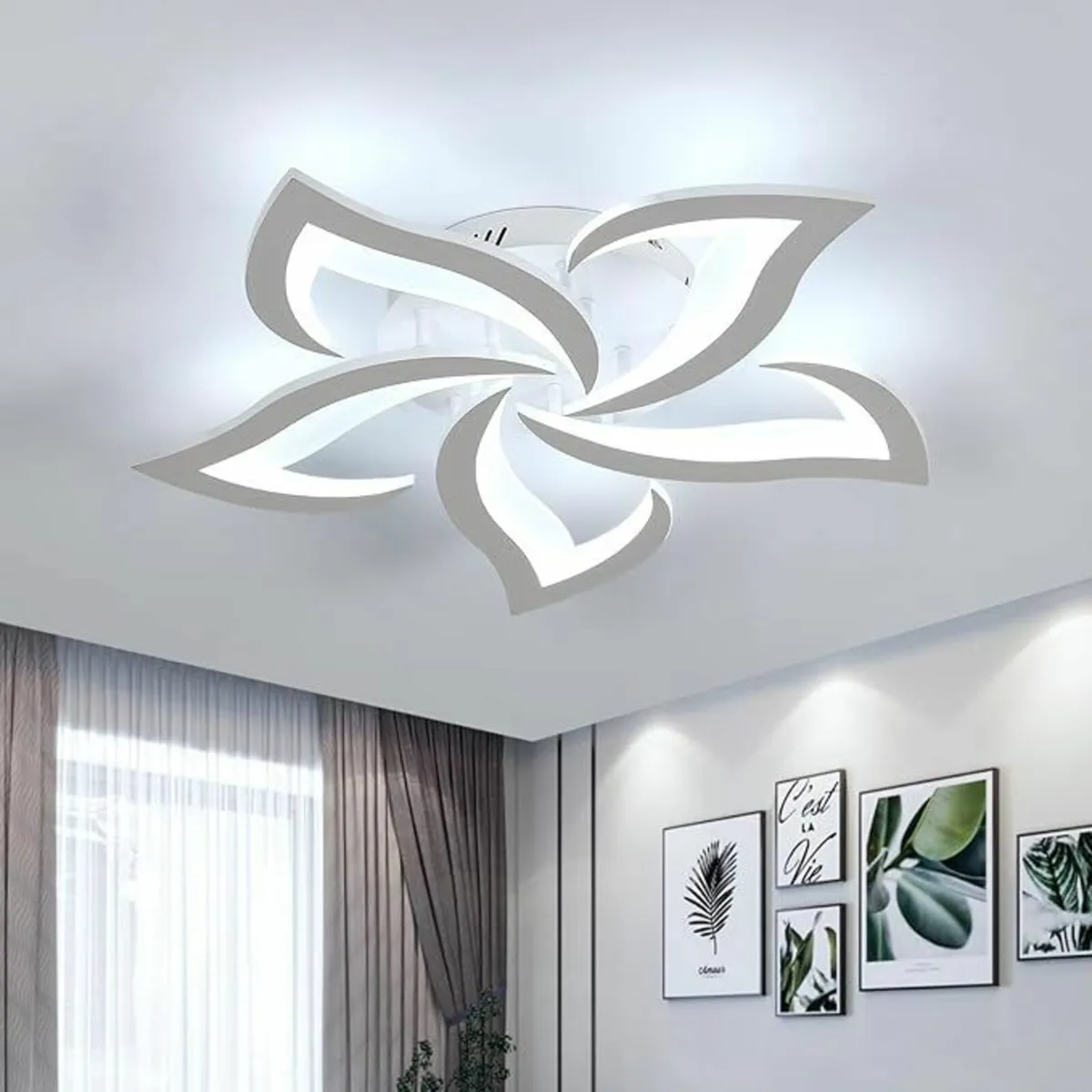 LED Ceiling Light, 60W 5400LM Modern Design - Image 1