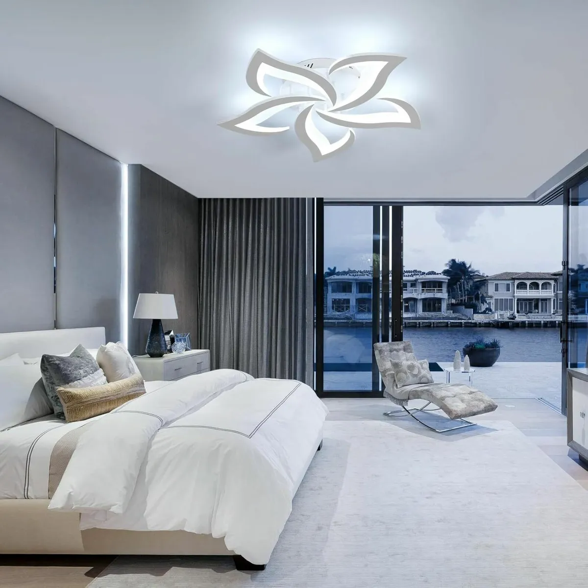 LED Ceiling Light, 60W 5400LM Modern Design - Image 4