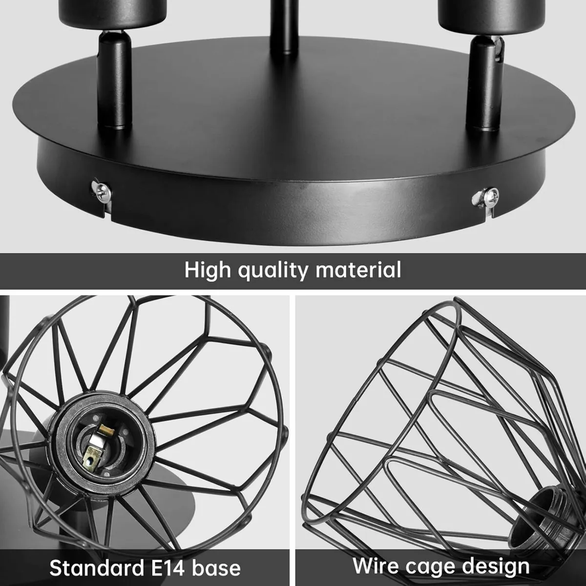 Spot Light Fittings Adjustable 3 Way Ceiling Light - Image 2