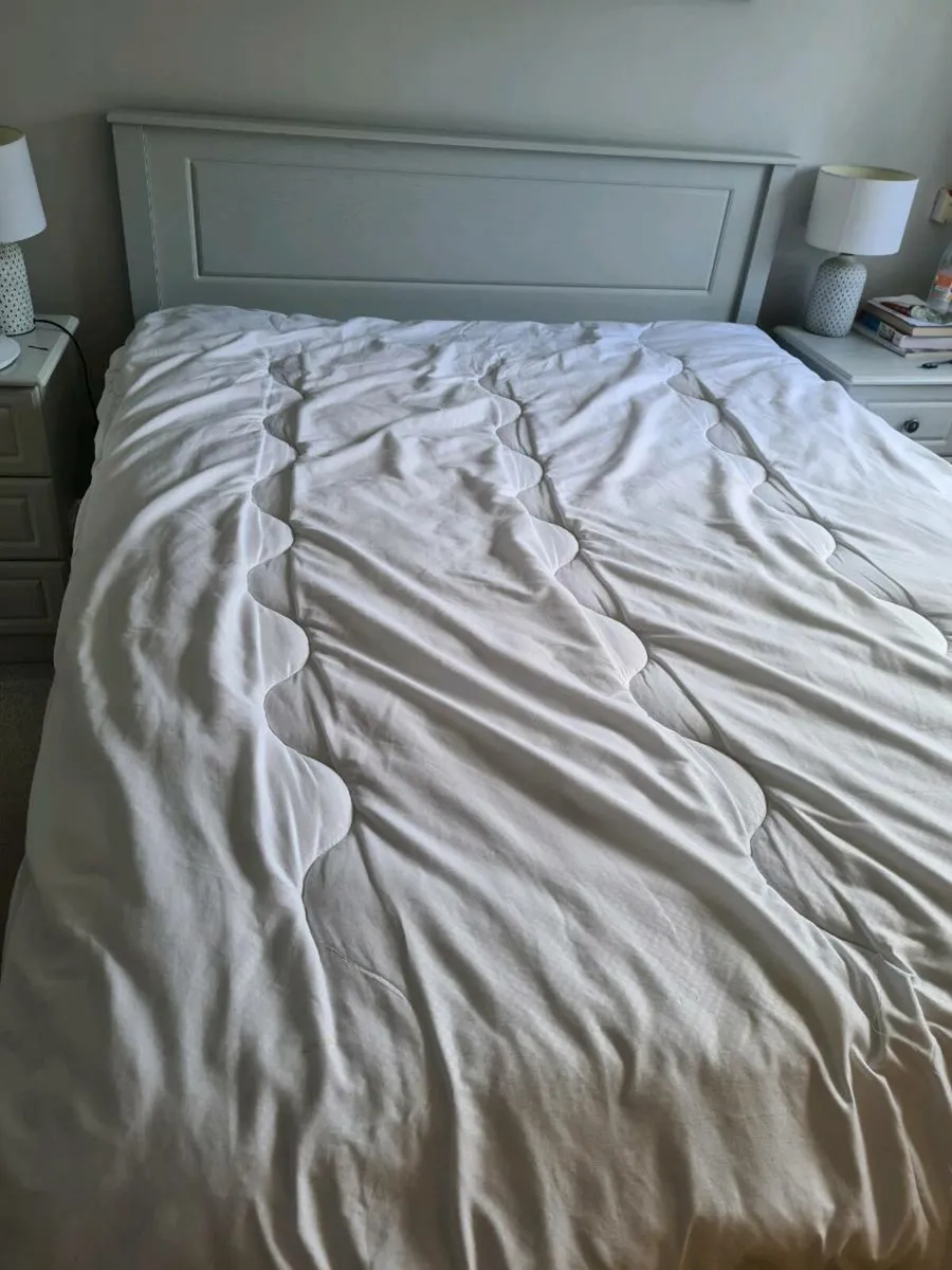King Size Duck Egg Bedframe for Sale - Image 1
