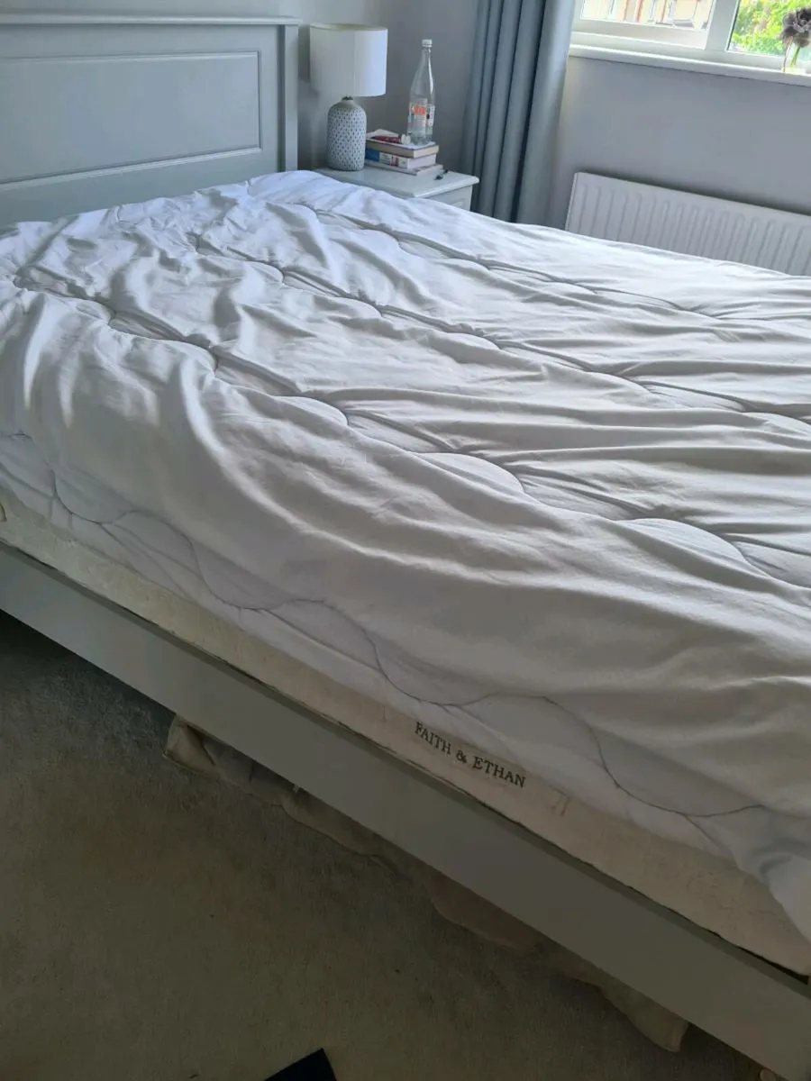 King Size Duck Egg Bedframe for Sale - Image 2