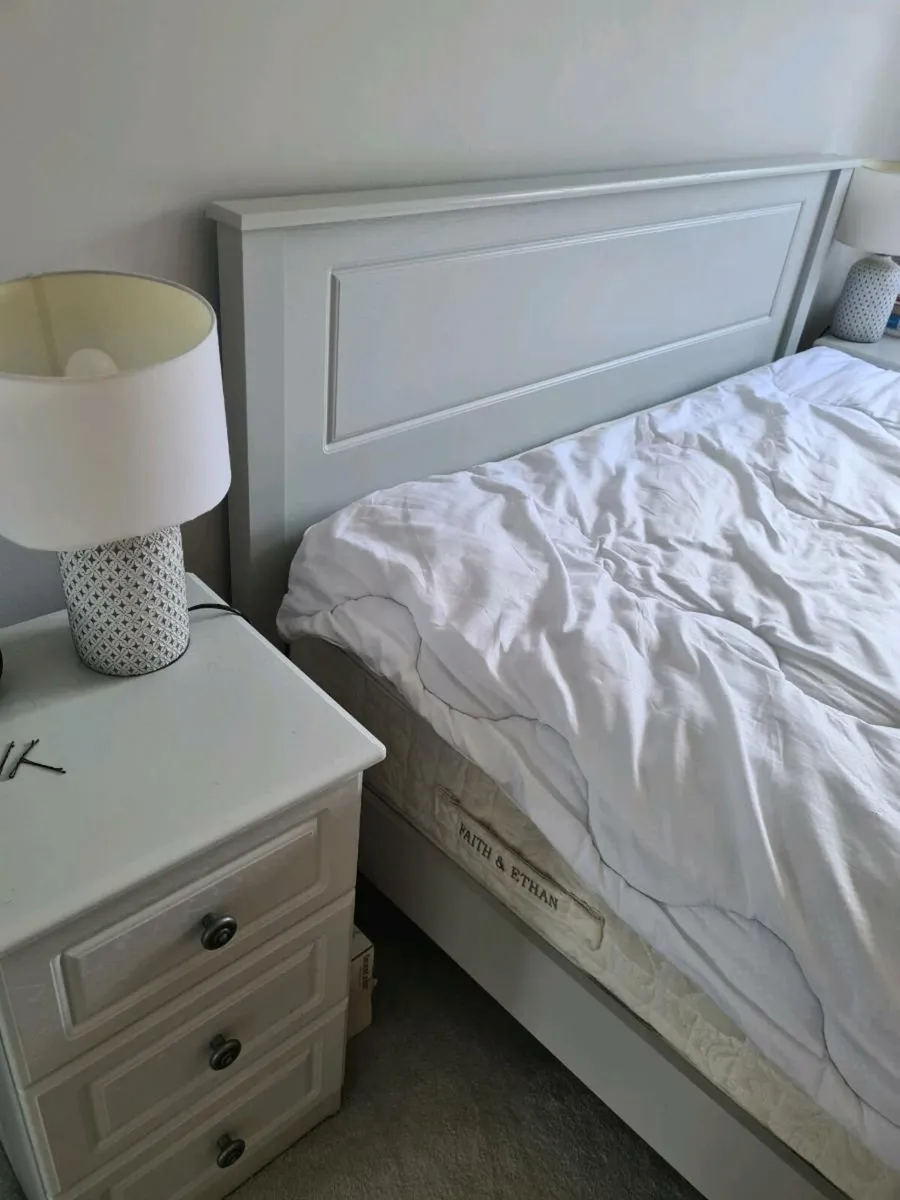 King Size Duck Egg Bedframe for Sale - Image 3