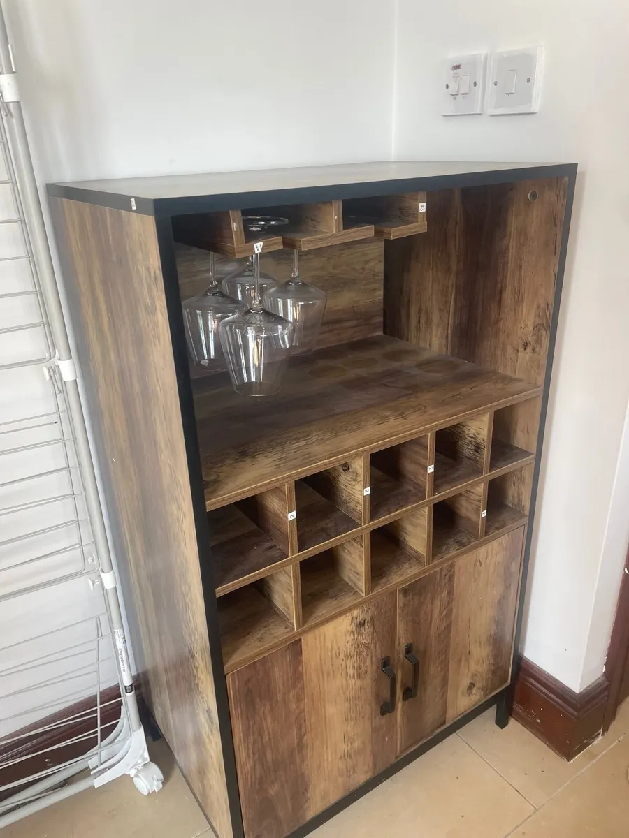 Wine rack and storage unit - Image 1