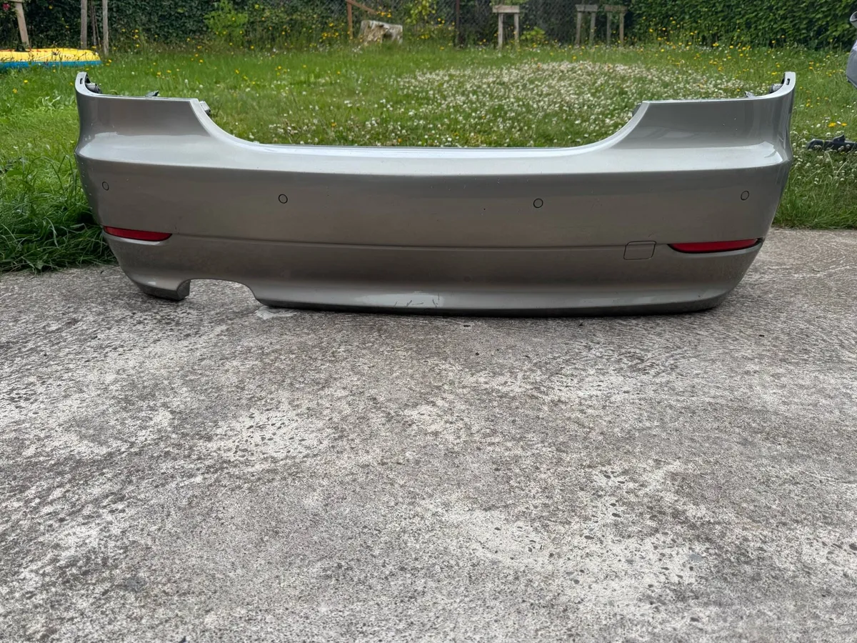 BMW E60 back bumper with pds sensor ,gold colour - Image 1