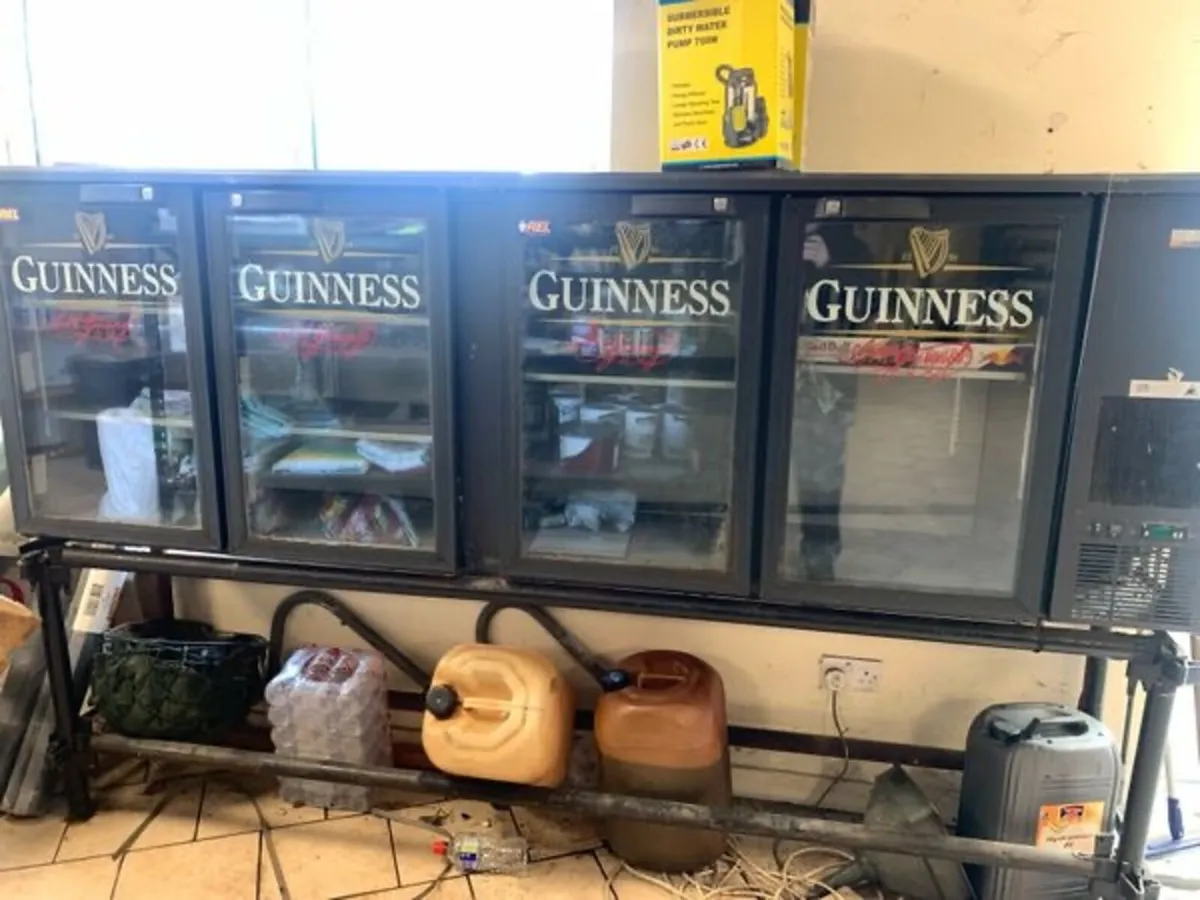 Guinness fridge 9 ft long