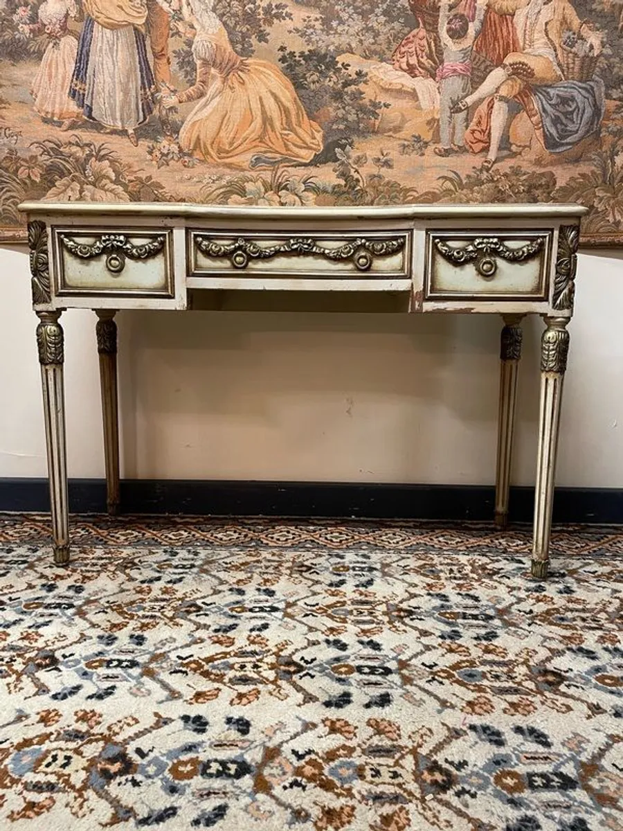 Vintage Italian Neoclassical Dressing Table - Image 1