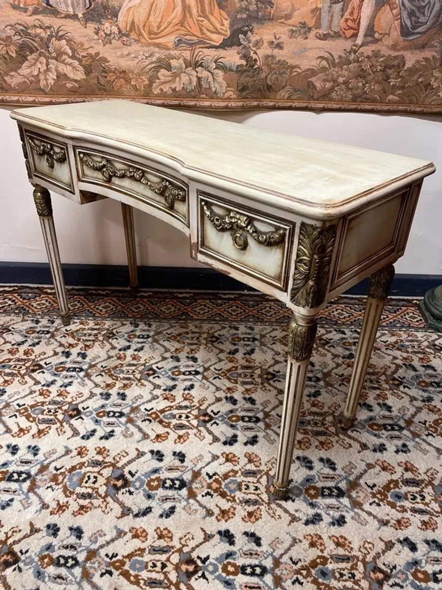 Vintage Italian Neoclassical Dressing Table - Image 3