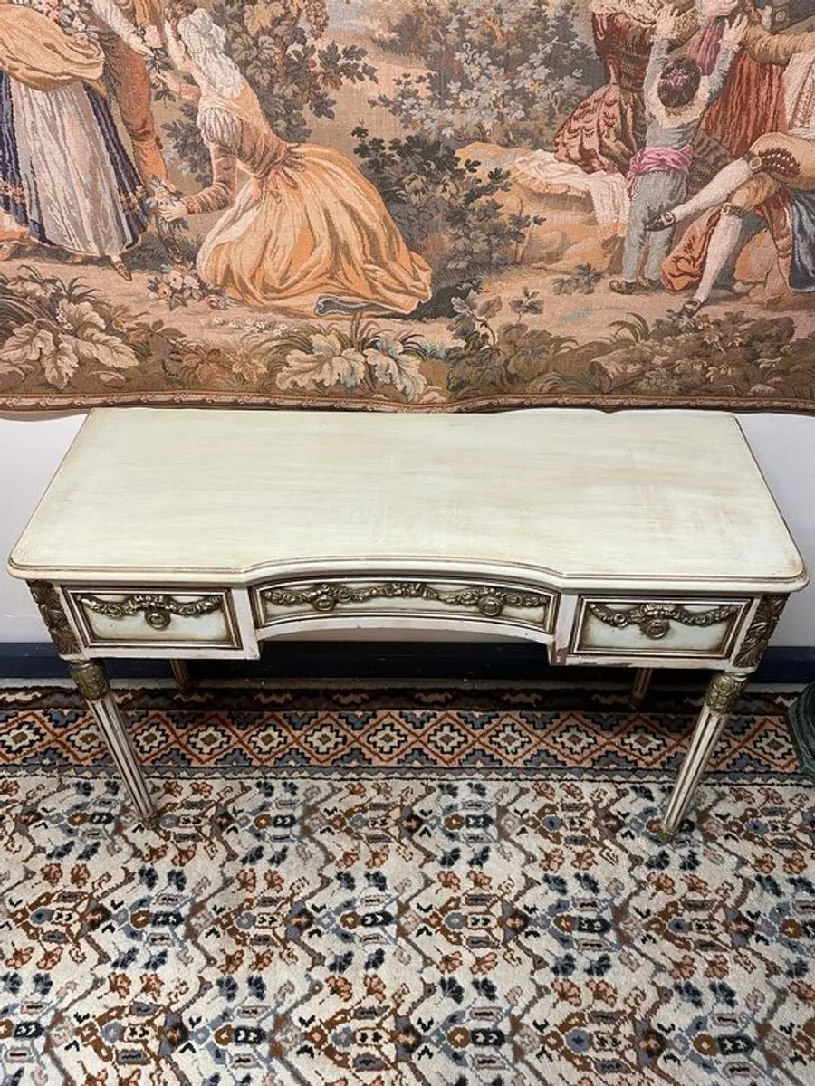 Vintage Italian Neoclassical Dressing Table - Image 4