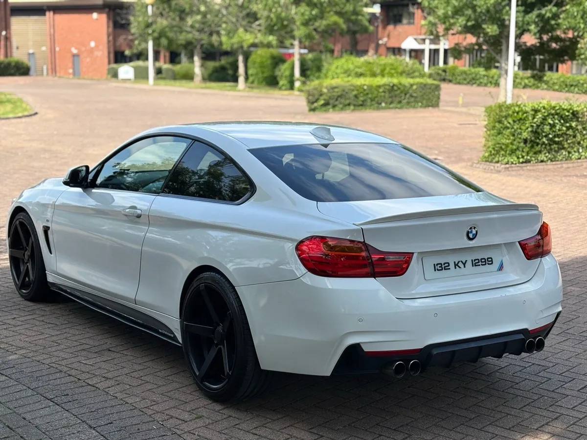 Bmw 420d white M sport Automatic New nct - Image 4