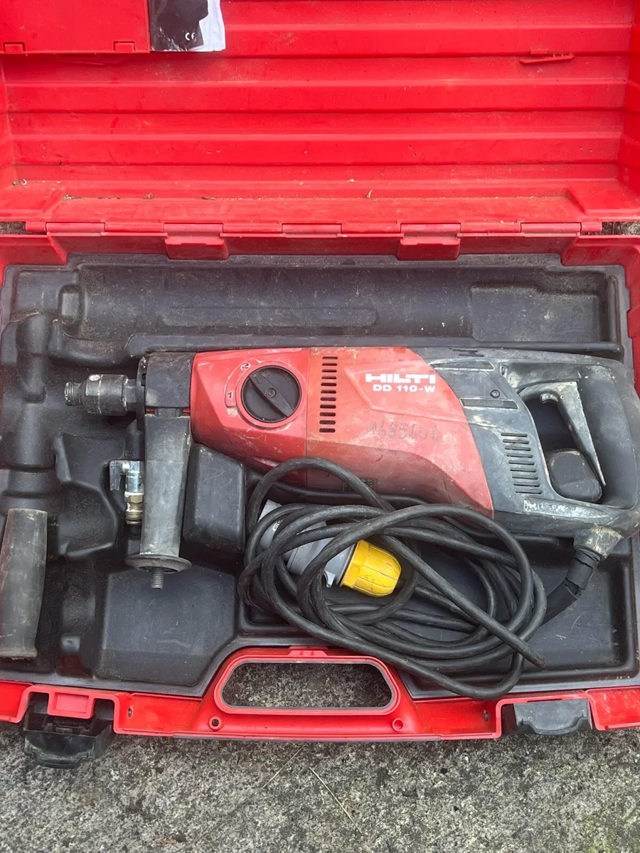 Hilti dd110 core drill ( not working )