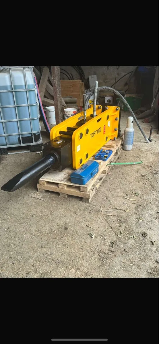New 14 ton Rock breaker. No VAT - Image 1