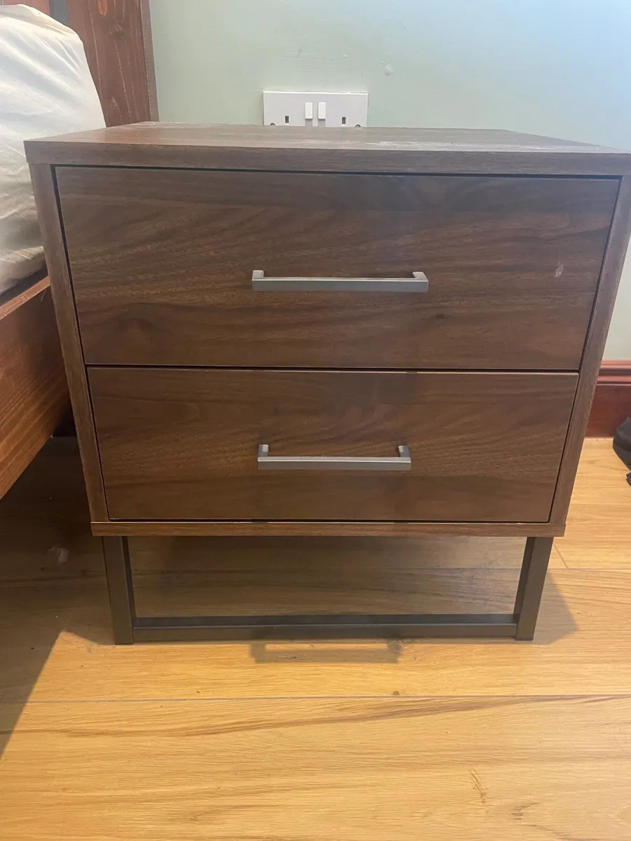 2x Bedside lockers - Image 2