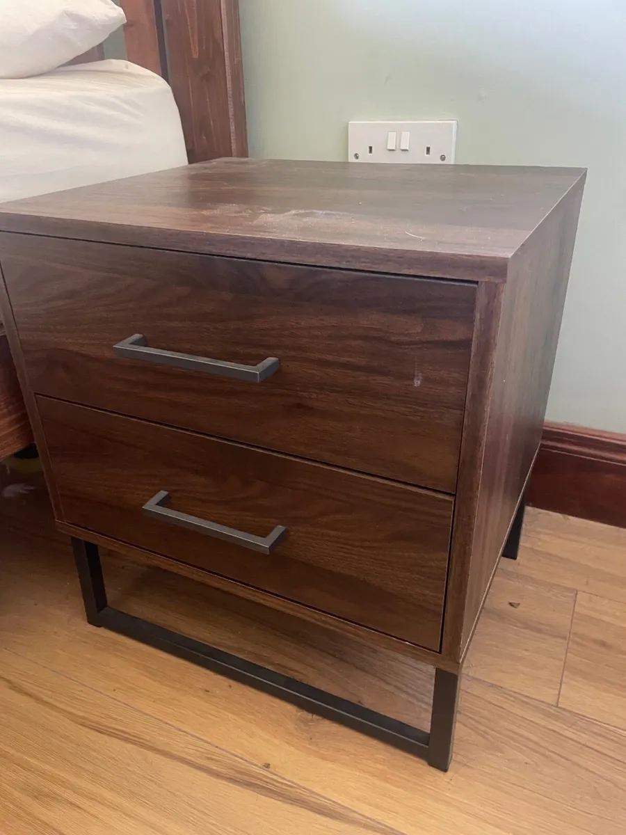 2x Bedside lockers - Image 4