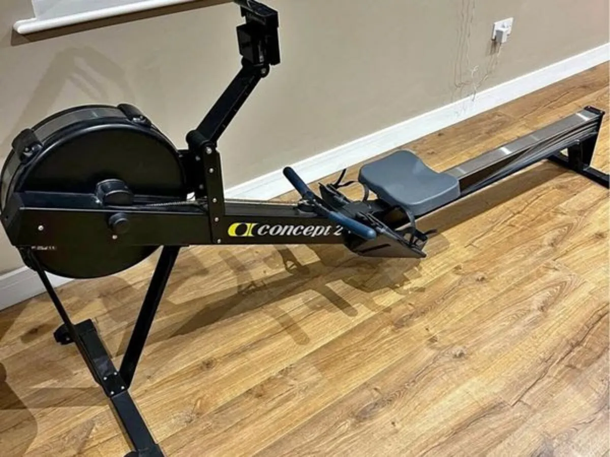 Black Model D rowing machine concept2 - Image 1