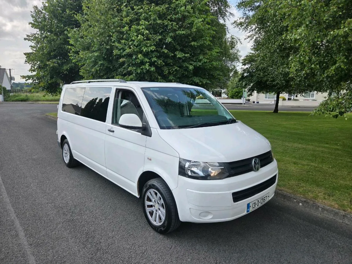 White 2013 VW T30 Transporter 
Campervan - Image 1