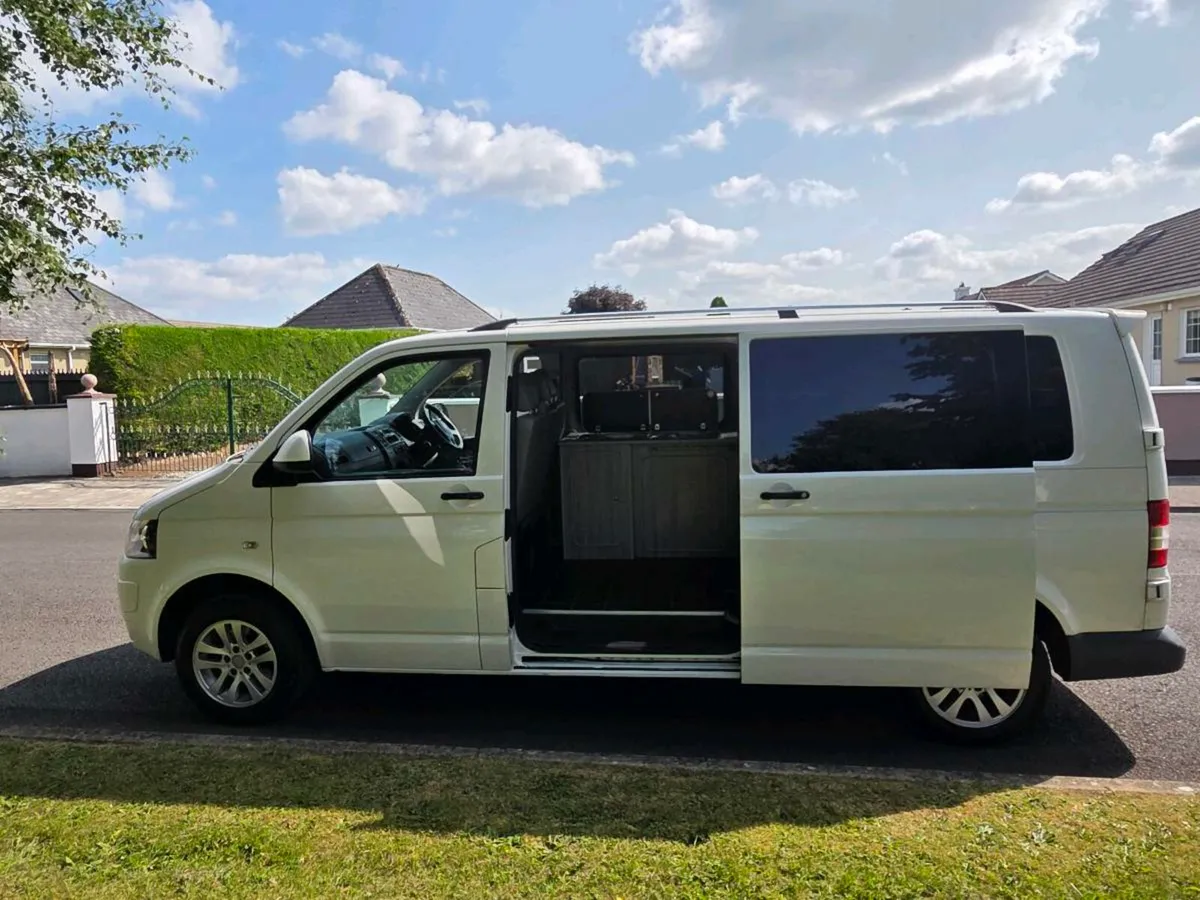 White 2013 VW T30 Transporter 
Campervan - Image 4