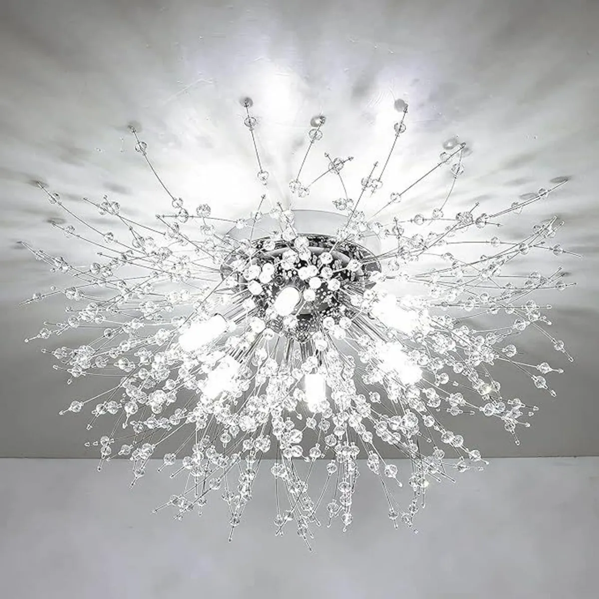 Crystal Ceiling Lights Living Room Chandeliers - Image 1