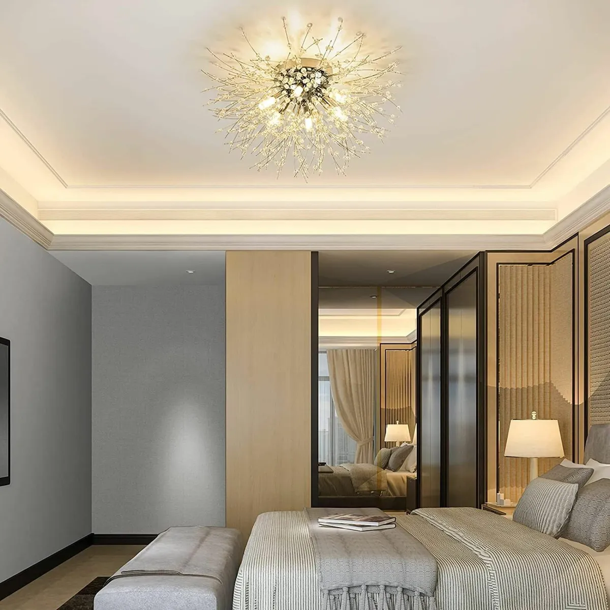 Crystal Ceiling Lights Living Room Chandeliers - Image 4