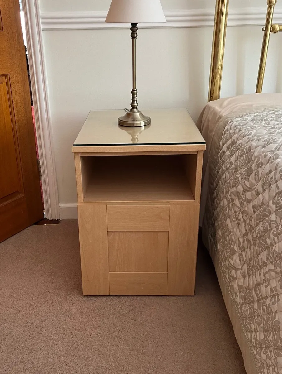 Bedside lockers & Bedhead/Headboard - Image 1