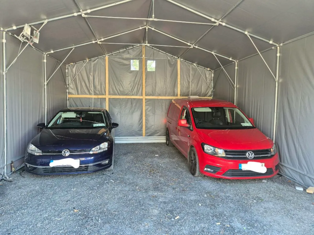 Marquee Garage Camper Storage 6x8m - Image 3