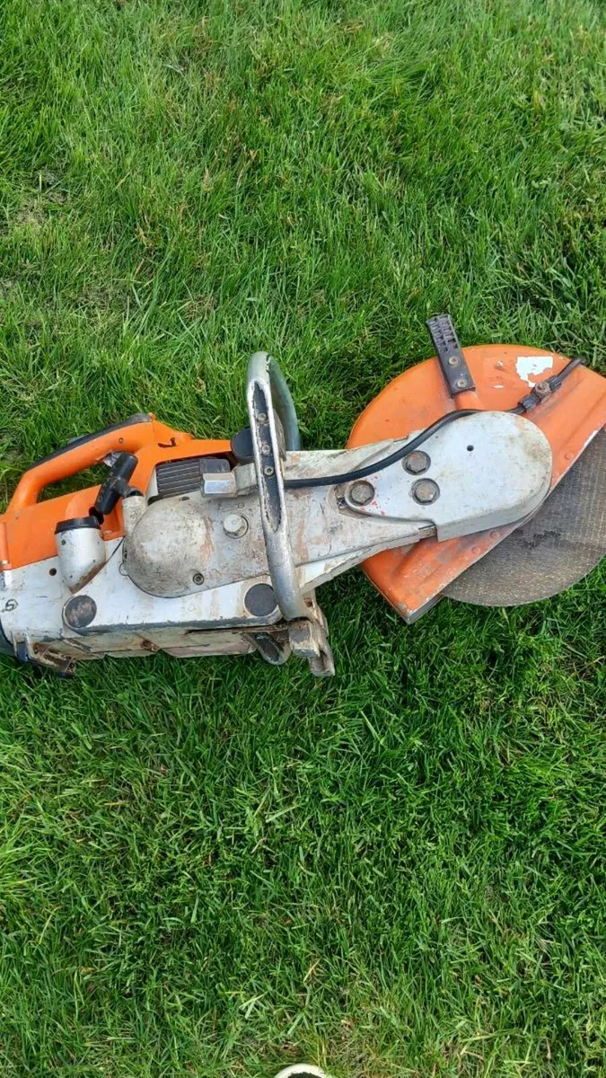 Stihl ts400 concrete saw - Image 2