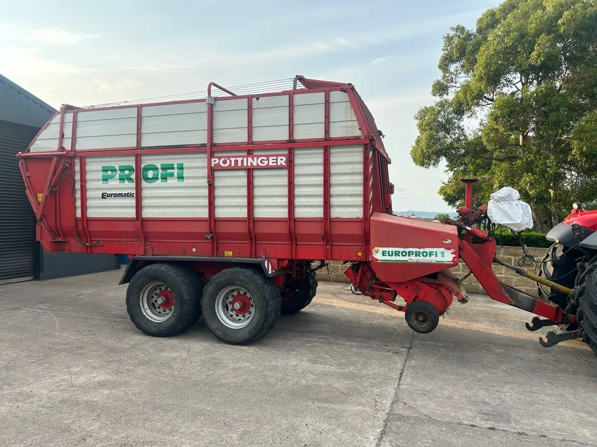 Pottinger europrofi 1 silage wagon - Image 1