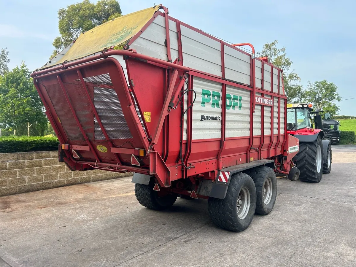 Pottinger europrofi 1 silage wagon - Image 2
