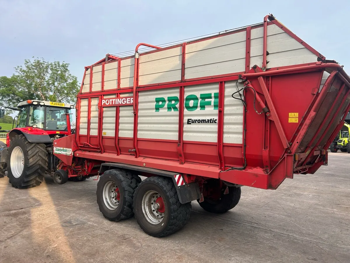 Pottinger europrofi 1 silage wagon - Image 3