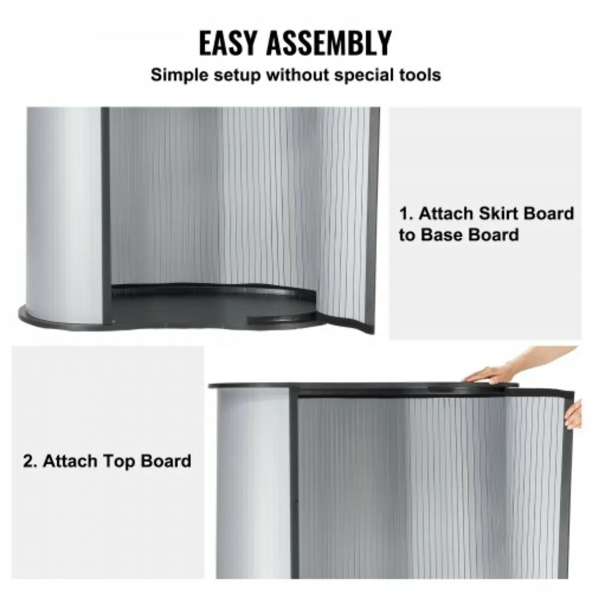 Portable Tradeshow Podium Table, 35.43" x 19.29" x - Image 2