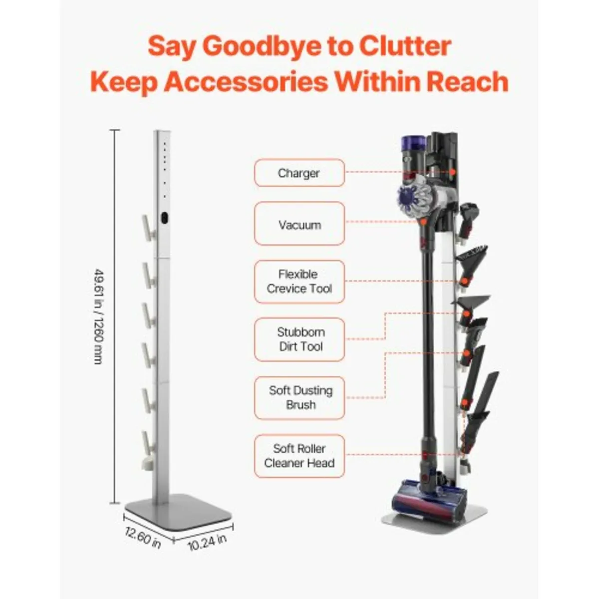 Vacuum Stand for Dyson Multi-Models Stable Storage - Image 3