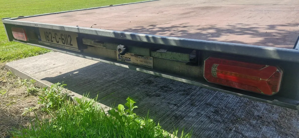 Tema car platform tilbed trailer - Image 4