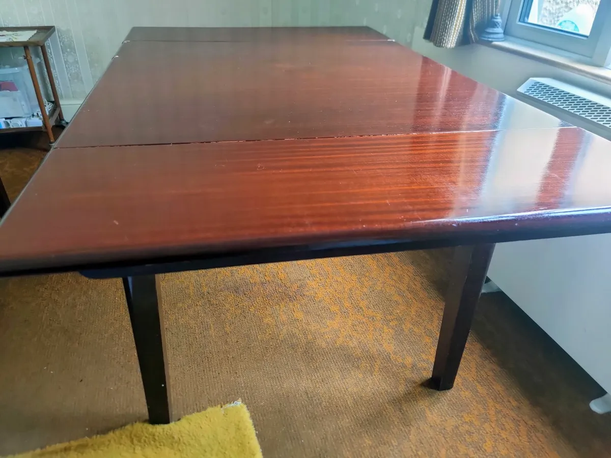 Mid Century Extendable Dining Table - Image 4