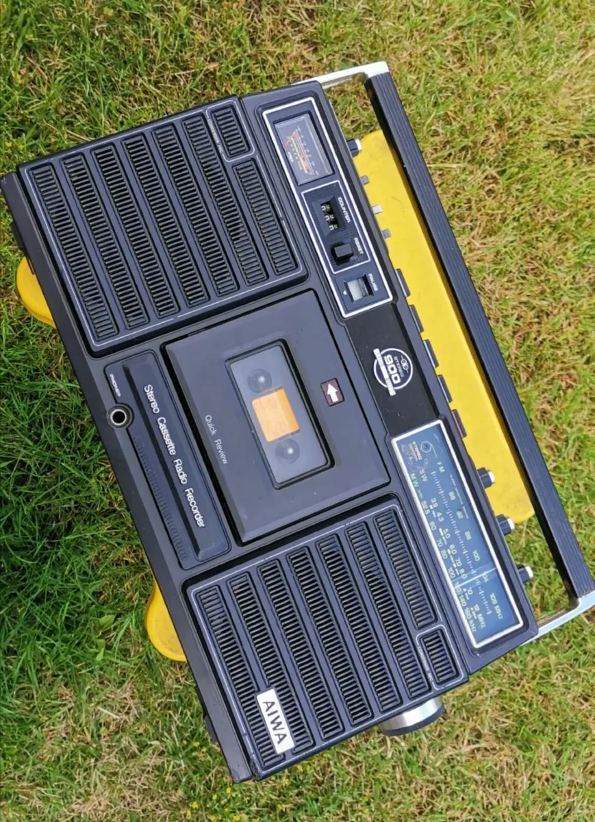 AIWA TPR-900 Desktop Cassette Radio Recorder - Image 1